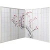 Homestyle4U Kambario pertvara, 264x2.2x179 cm, balta