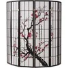 Homestyle4U Kambario pertvara, 263x2x179 cm, juoda