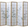Homestyle4U Kambario pertvara, 220x2.2x175 cm, balta