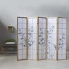 Homestyle4U Kambario pertvara, 220x2.2x175 cm, balta