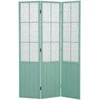 Homestyle4U Kambario pertvara, 120x2x170 cm, mėlyna