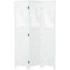 Homestyle4U Kambario pertvara, 120x2.2x170 cm, balta