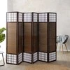 Homestyle4U Kambario pertvara, 264x2.2x175 cm, ruda