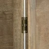Homestyle4U Kambario pertvara, 160x2x170 cm, ruda