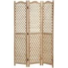 Homestyle4U Kambario pertvara, 120x2x170 cm, ruda