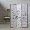 Homestyle4U Kambario pertvara, 132x2.2x175 cm, ruda