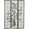 Homestyle4U Kambario pertvara, 132x2x179 cm, juoda