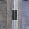 Homestyle4U Kambario pertvara, 120x2x170 cm, ruda