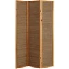 Homestyle4U Kambario pertvara, 132x2,2x175 cm, ruda