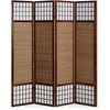 Homestyle4U Kambario pertvara, 176x2.2x175 cm, ruda