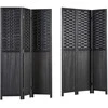 Homestyle4U Kambario pertvara, 120x2.2x170 cm, juoda