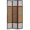 Homestyle4U Kambario pertvara, 120x200x1,8 cm, ruda