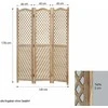Homestyle4U Kambario pertvara, 120x2x170 cm, ruda