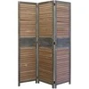 Homestyle4U Kambario pertvara, 120x2x170 cm, ruda