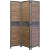 Homestyle4U Kambario pertvara, 120x2x170 cm, ruda