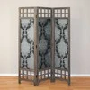 Homestyle4U Kambario pertvara, 120x2x170 cm, ruda