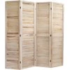 Homestyle4U Kambario pertvara, 160x2x170 cm, ruda
