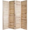Homestyle4U Kambario pertvara, 160x2x170 cm, ruda