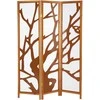 Homestyle4U Kambario pertvara, 130x2.2x175 cm, ruda
