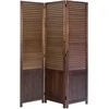 Homestyle4U Kambario pertvara, 120x2x170 cm, ruda, medinė