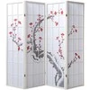 Homestyle4U Kambario pertvara, 176x2.2x179 cm, balta