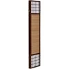 Homestyle4U Kambario pertvara, 132x2.2x175 cm, ruda