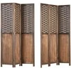 Homestyle4U Kambario pertvara, 120x2.2x170 cm, ruda