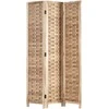 Homestyle4U Kambario pertvara, 120x2x170 cm, ruda