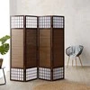 Homestyle4U Kambario pertvara, 176x2.2x175 cm, ruda