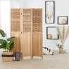 Homestyle4U Kambario pertvara, 120x2,2x170 cm, ruda