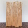 Homestyle4U Kambario pertvara, 120x3x170 cm, ruda