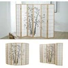 Homestyle4U Kambario pertvara, 263x2x179 cm, smėlio spalvos