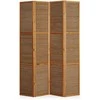 Homestyle4U Kambario pertvara, 160x200x1.8 cm, ruda
