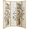 Homestyle4U Kambario pertvara, 220x2x179 cm, ruda