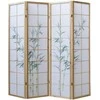 Homestyle4U Kambario pertvara, 176x2.2x175 cm, balta