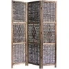 Homestyle4U Kambario pertvara, 120x2x170 cm, ruda