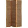 Homestyle4U Kambario pertvara, 132x2,2x175 cm, ruda
