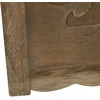 Homestyle4U Kambario pertvara, 160x2x170 cm, ruda