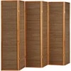 Homestyle4U Kambario pertvara, 264x2.2x175 cm, ruda