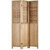 Homestyle4U Kambario pertvara, 120x2,2x170 cm, ruda