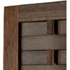 Homestyle4U Kambario pertvara, 120x2.2x170 cm, ruda