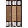 Homestyle4U Kambario pertvara, 132x2.2x175 cm, ruda