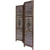 Homestyle4U Kambario pertvara, 120x2x170 cm, ruda