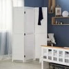 Homestyle4U Kambario pertvara, 120x2.2x170 cm, balta