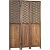 Homestyle4U Kambario pertvara, 120x2.2x170 cm, ruda