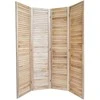 Homestyle4U Kambario pertvara, 160x2x170 cm, ruda