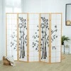 Homestyle4U Kambario pertvara, 220x2x179 cm, ruda