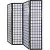 Homestyle4U Kambario pertvara, 176x2.2x175 cm, juoda