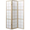 Homestyle4U Kambario pertvara, 132x2.2x175 cm, ruda