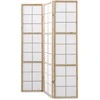 Homestyle4U Kambario pertvara, 132x2.2x175 cm, ruda